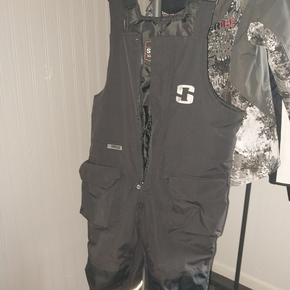 Black Insulated Overalls